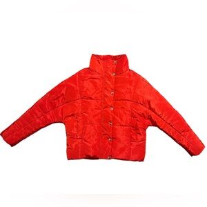 Pretty‎ Little Thing Red Puffer Jacket